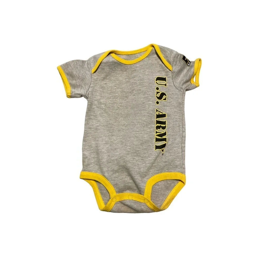 Trooper Clothing Army 2-Pack Baby Bodysuits 9-12 months